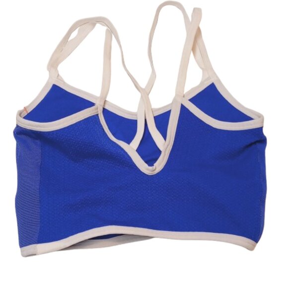 Colsie Women's Contrast Trim Layered Bralette - Blue Size S NWT - Picture 3 of 6